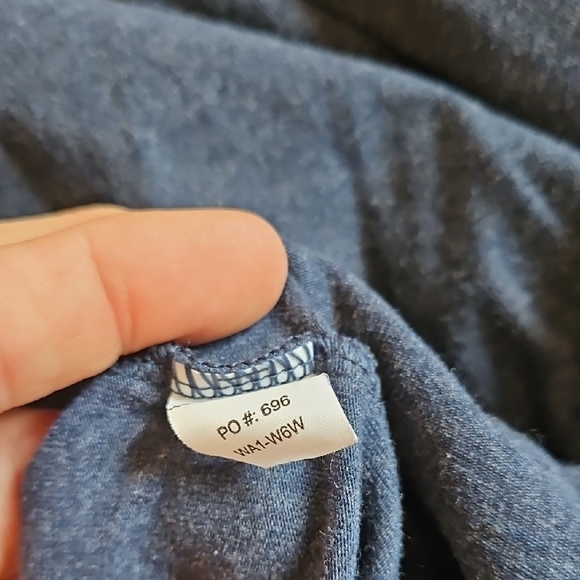 Pact Navy Belted Bath Robe - Picture 5 of 10